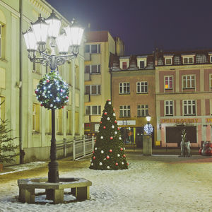 decorazioni natalizie luminose per spazio pubblico