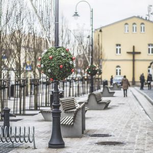 decorazioni natalizie luminose per spazio pubblico
