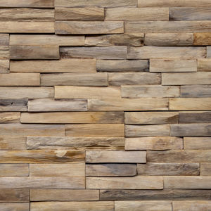 rivestimento murale in teak / per uso residenziale / per il settore terziario / a rilievo