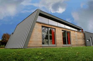 edificio prefabbricato / per hotel / per ristorante / in legno