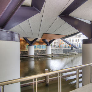 isolante acustico / proiettato / per soffitto