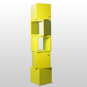 libreria modulare / design originale / per ufficio / per camera d'hotel
