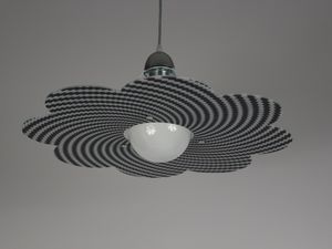 lampada a sospensione / moderna / in Plexiglas® / fatta a mano