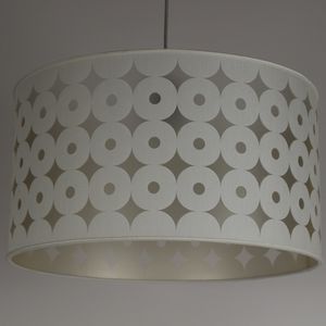 lampada a sospensione / moderna / in tessuto / da interno