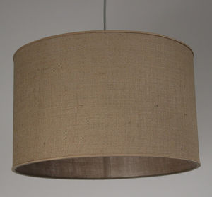 lampada a sospensione / moderna / in tessuto / da interno