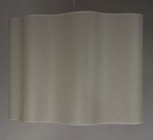 lampada a sospensione / moderna / in tessuto / da interno