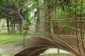 graticolato per giardino verticale / in acciaio