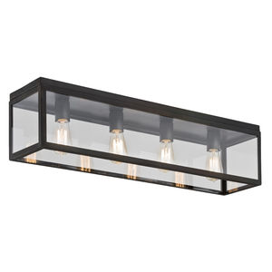 plafoniera moderna / rettangolare / in metallo / LED