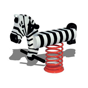 gioco a molla in legno / in acciaio inox / animale / monoposto
