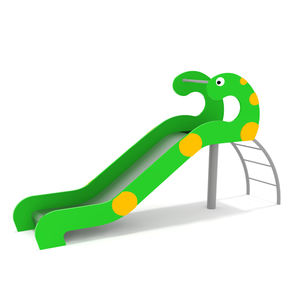 scivolo dritto / per parco giochi / in acciaio inossidabile