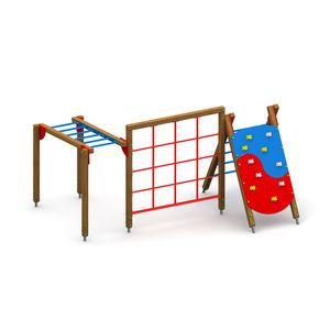 percorso a ostacoli per parco giochi