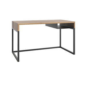 scrivania in quercia / in acciaio / design scandinavo
