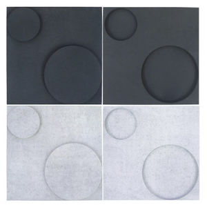 pannello acustico per interni / in poliestere / in fibra naturale / decorativo