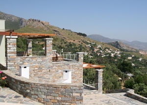 rivestimento murale in pietra / per uso domestico / testurizzato / aspetto mattone