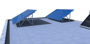 sistema di montaggio su tetto / per modulo fotovoltaico