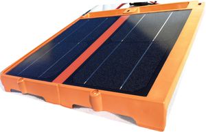 tegola fotovoltaica / in resina termoplastica / 100% riciclabile