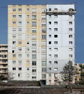 rivestimento di facciata in policarbonato / liscio / 3D / con motivo stampato