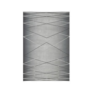tappeto moderno / motivo geometrico / in lana / rettangolare