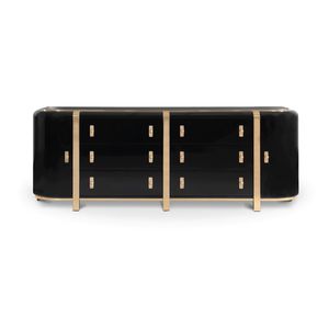 credenza moderna / in ottone lucidato / in rame / in ottone spazzolato