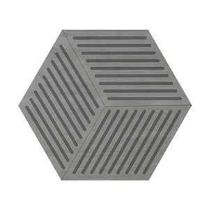tappeto moderno / motivi geometrici / a tinta unita / in lana