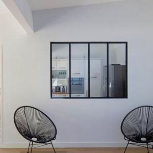 pannello in vetro per parete / ad uso residenziale / decorativo
