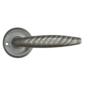 maniglia per porta / per cancello / in metallo / in stile rustico