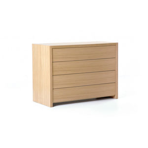 cassettone moderno / impiallacciato in legno