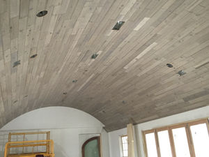 perlina per soffitto / in legno / oliata