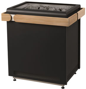 stufa elettrica / moderna / in metallo / per sauna