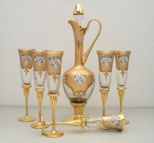 flûte per champagne in vetro