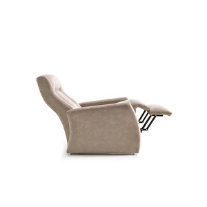 poltrona moderna / in pelle / reclinabile / elettrica