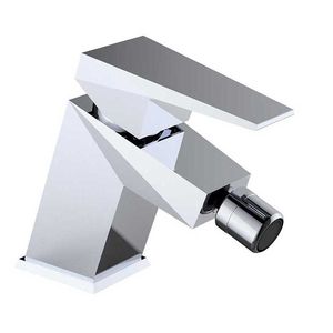 miscelatore per bidet / in ottone cromato / da bagno / 1 foro