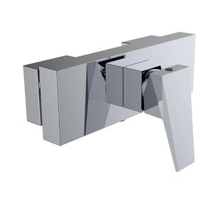 miscelatore da doccia / da parete / in ottone cromato / da bagno