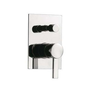 miscelatore da doccia / per vasca / da incasso / in ottone cromato