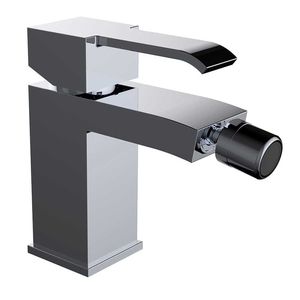 miscelatore per bidet / in ottone cromato / da bagno / 1 foro