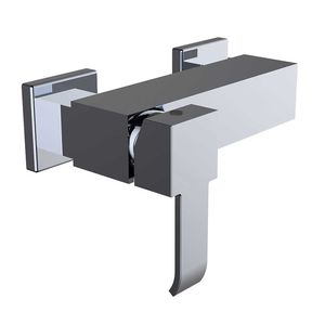 miscelatore da doccia / da parete / in ottone cromato / da bagno