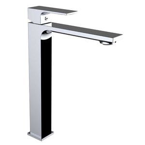 miscelatore per lavabo / in ottone cromato / da bagno / 1 foro