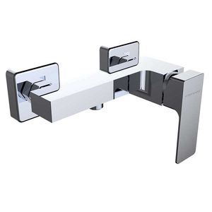 miscelatore da doccia / da parete / in ottone cromato / da bagno