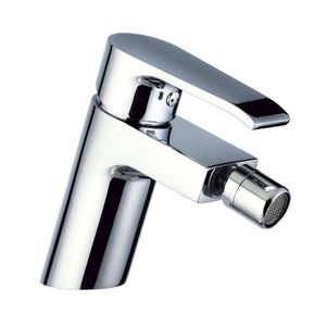 miscelatore per bidet / in ottone cromato / da bagno / 1 foro