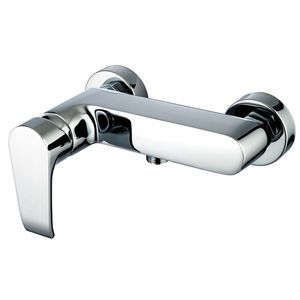 miscelatore da doccia / da parete / in ottone cromato / da bagno