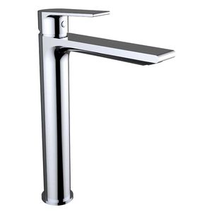 miscelatore per lavabo / in ottone cromato / da bagno / 1 foro