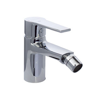 miscelatore per bidet / in ottone cromato / da bagno / 1 foro