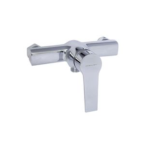miscelatore da doccia / da parete / in ottone cromato / da bagno