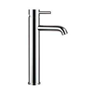 miscelatore per lavabo / in ottone cromato / da bagno / 1 foro