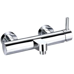 miscelatore da doccia / da parete / in ottone cromato / da bagno