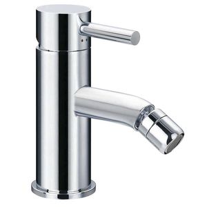 miscelatore per bidet / in ottone cromato / da bagno / 1 foro