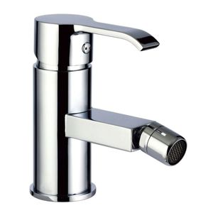 miscelatore per bidet / in ottone cromato / da bagno / 1 foro
