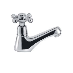 miscelatore per lavabo / in ottone cromato / da bagno / 1 foro