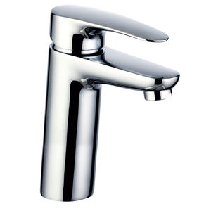 miscelatore per lavabo / in ottone cromato / da bagno / 1 foro