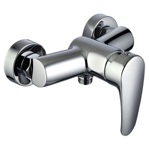 miscelatore da doccia / da parete / in ottone cromato / da bagno